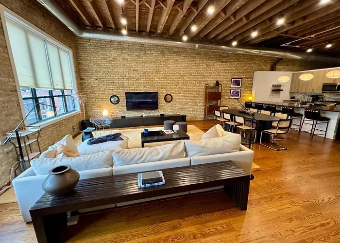 Huge! 3 King Bedrooms With Private Rooftop Lounge On Fulton Market * Chicago