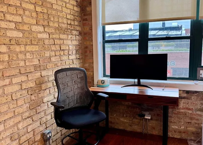 Apartment Huge! 3 King Bedrooms With Private Rooftop Lounge On Fulton Market *